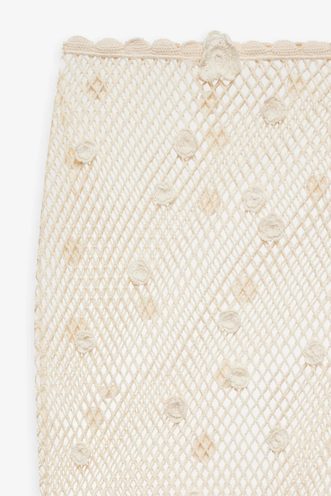 Betty Bouquet Knit Midi Skirt — Cream 5 Betty Bouquet Knit Midi Skirt — Cream