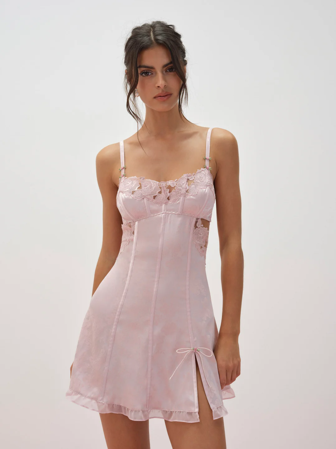Blissful Blooms Slip Dress — Pink 5 Blissful Blooms Slip Dress — Pink