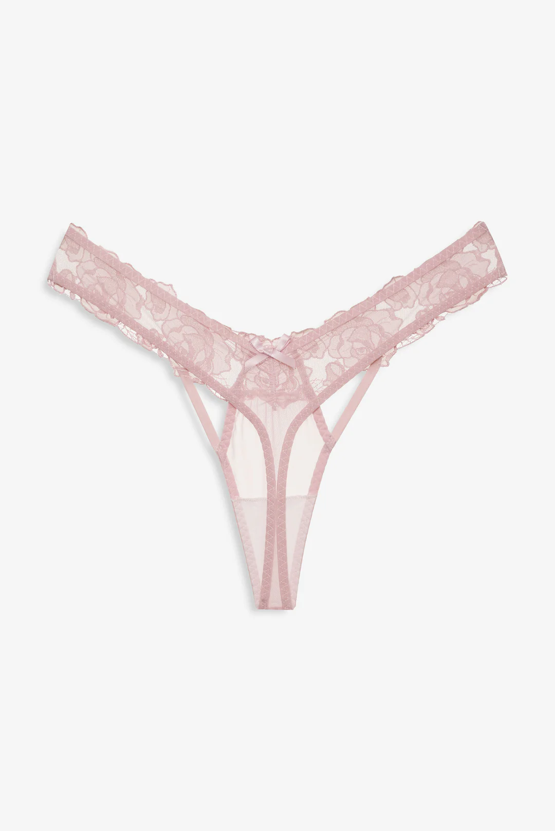 Blissful Blooms Thong Panty — Pink 6 Blissful Blooms Thong Panty — Pink
