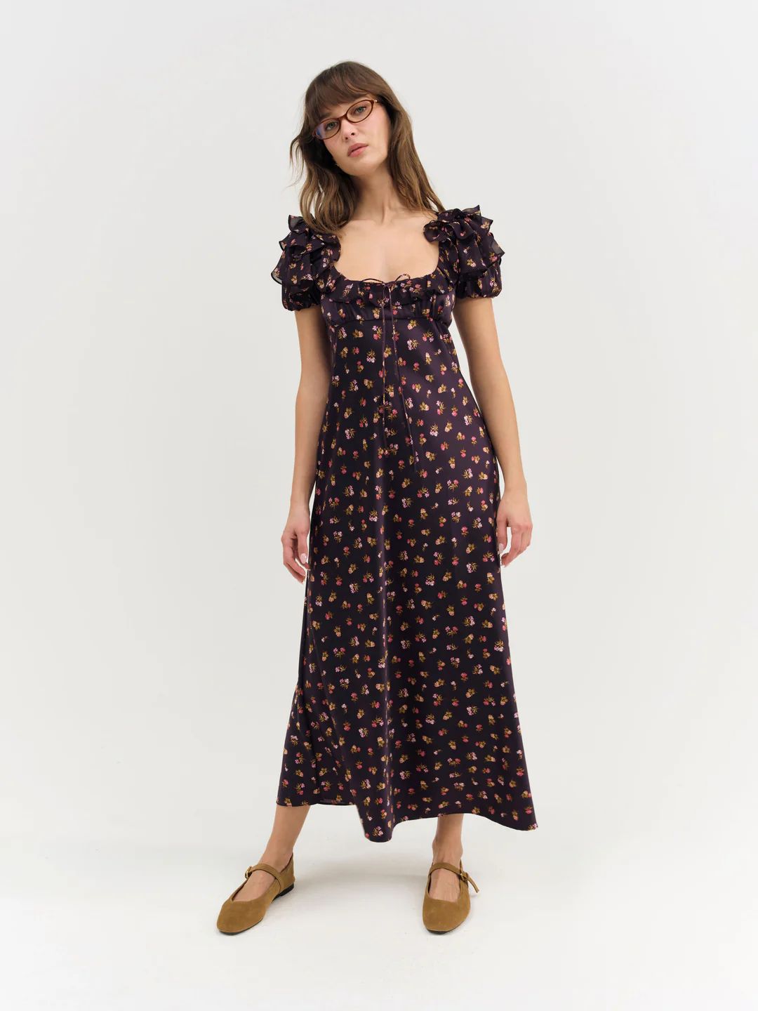 Alice Maxi Dress — Eggplant