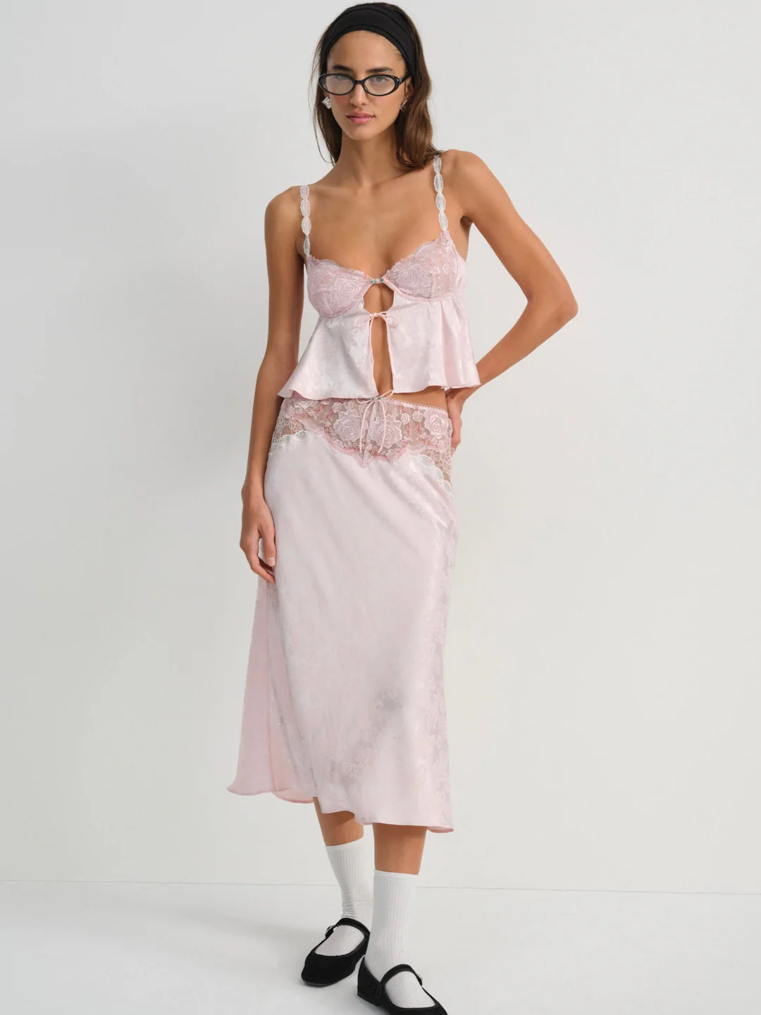 Camilla Sleep Top — Pink