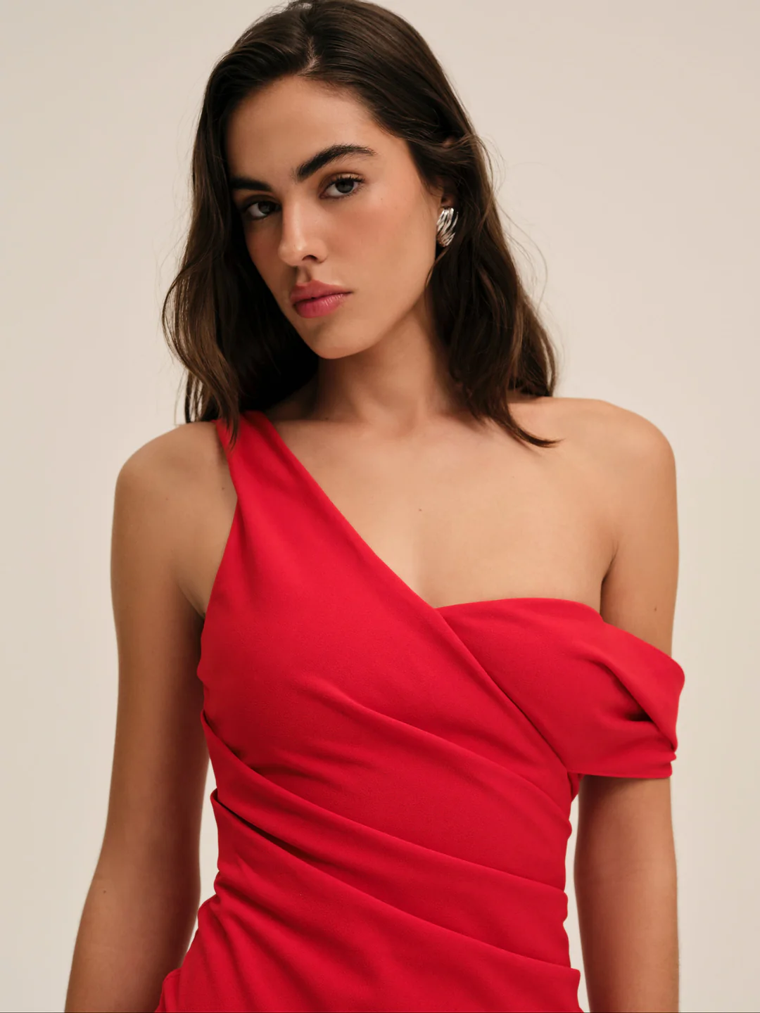 Amani Mini Dress — Red 3 Amani Mini Dress — Red