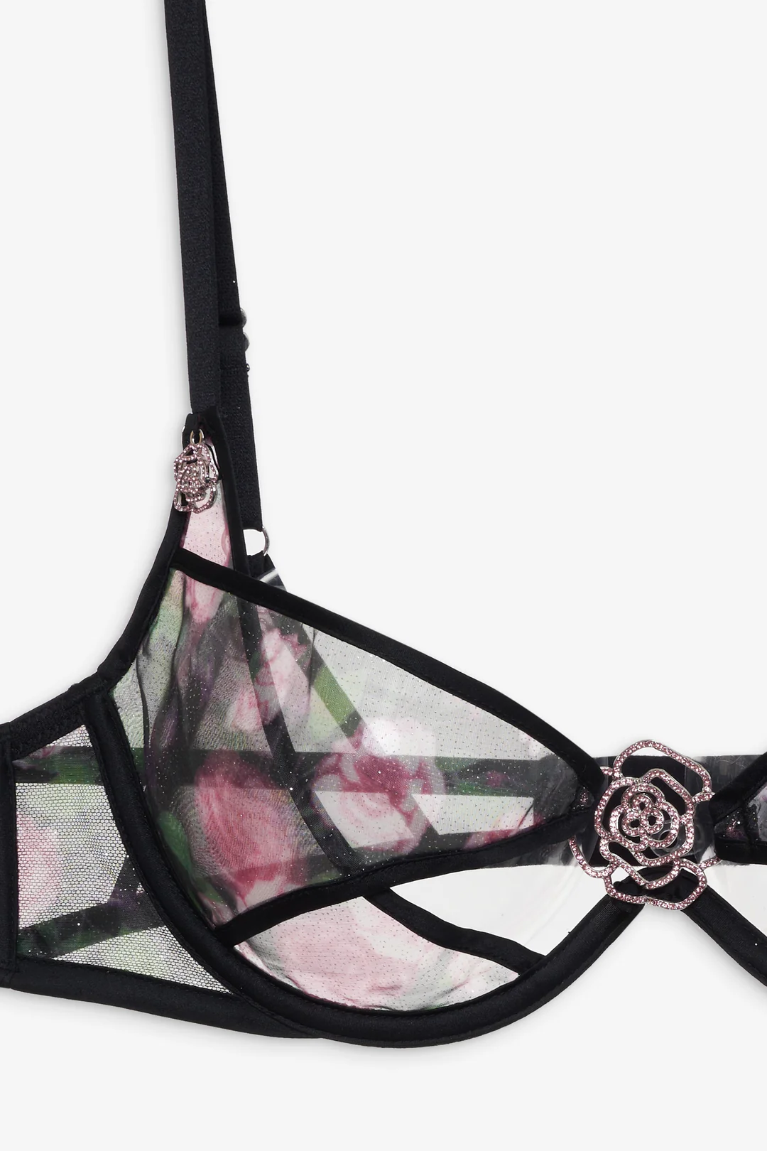 Ciara Underwire Bra — Black