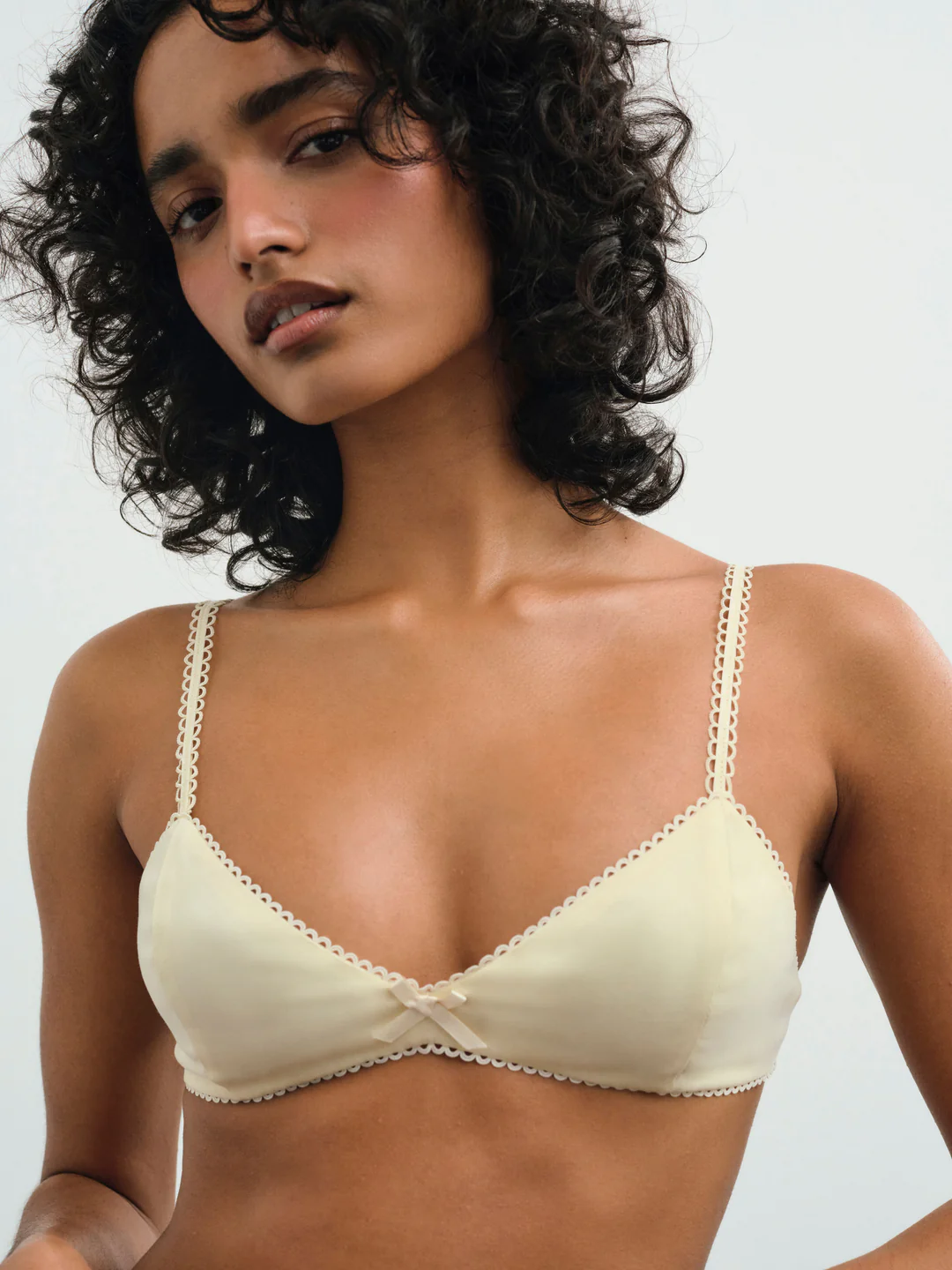 Clarabell Bra Top Yellow — Yellow