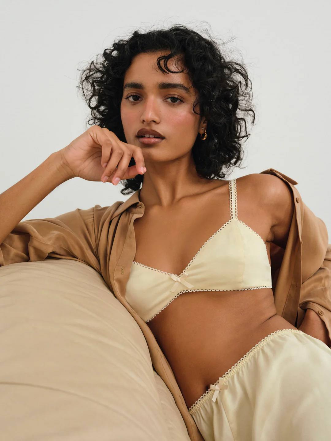 Clarabell Bra Top Yellow — Yellow