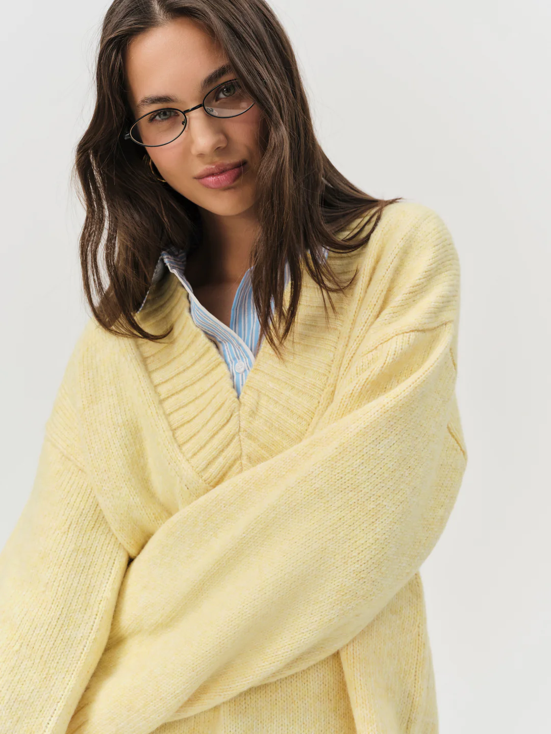 Amelia Sweater — Yellow