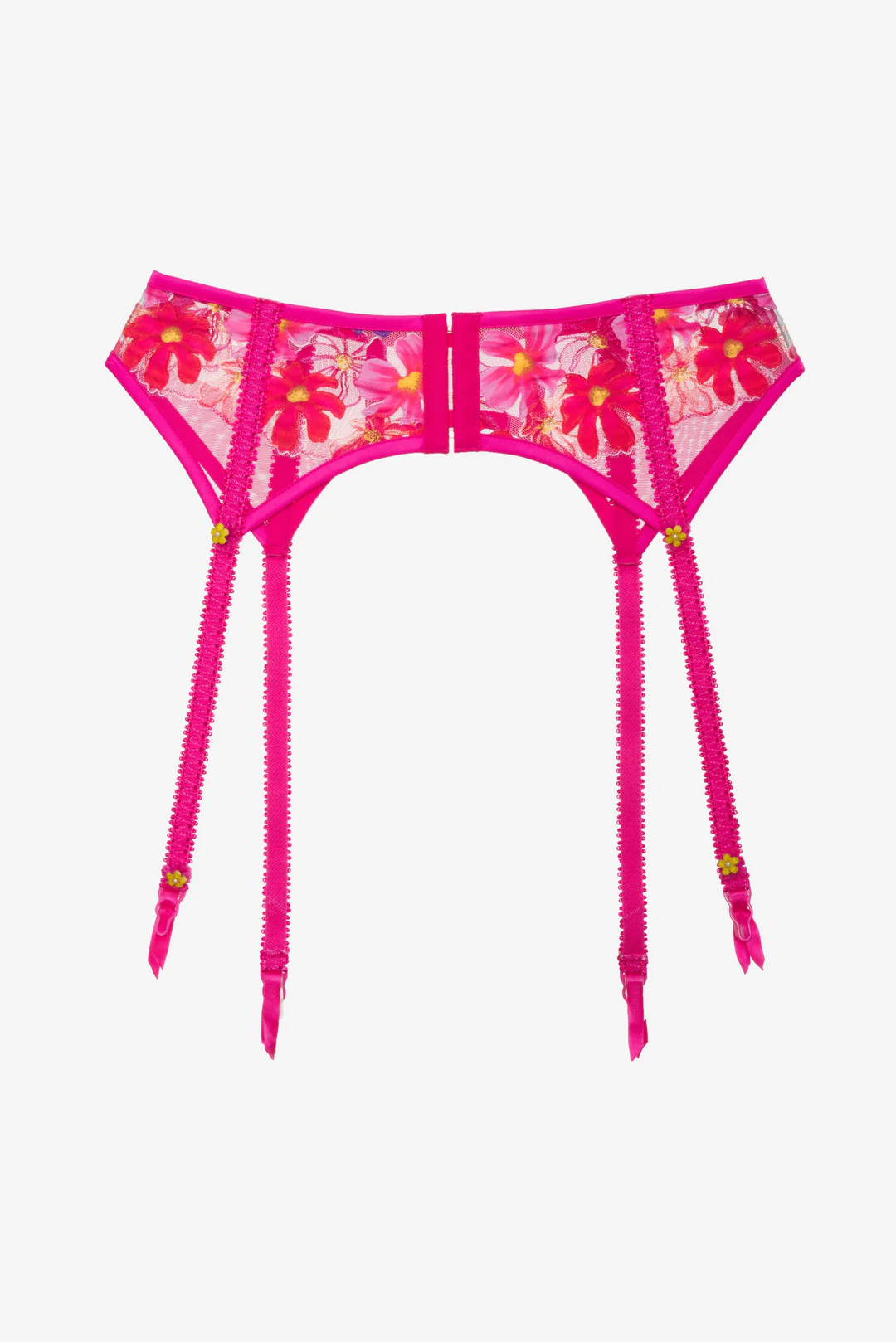 Anemone Garter Belt — Pink 3 Anemone Garter Belt — Pink