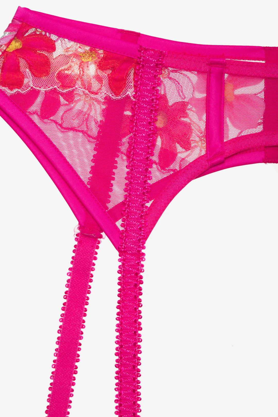 Anemone Garter Belt — Pink 4 Anemone Garter Belt — Pink