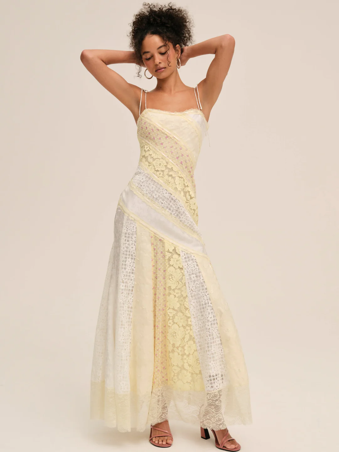 Abigail Maxi Dress — Yellow