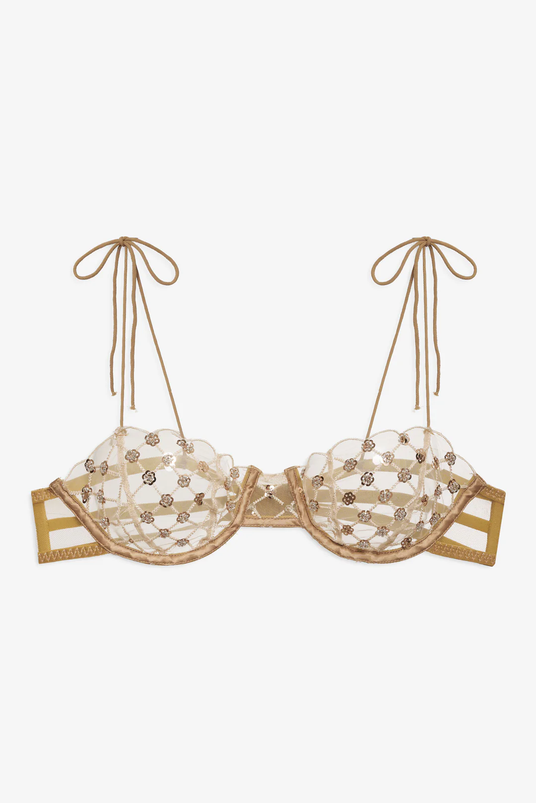 Dazzle Me Underwire Bra — Gold 5 Dazzle Me Underwire Bra — Gold