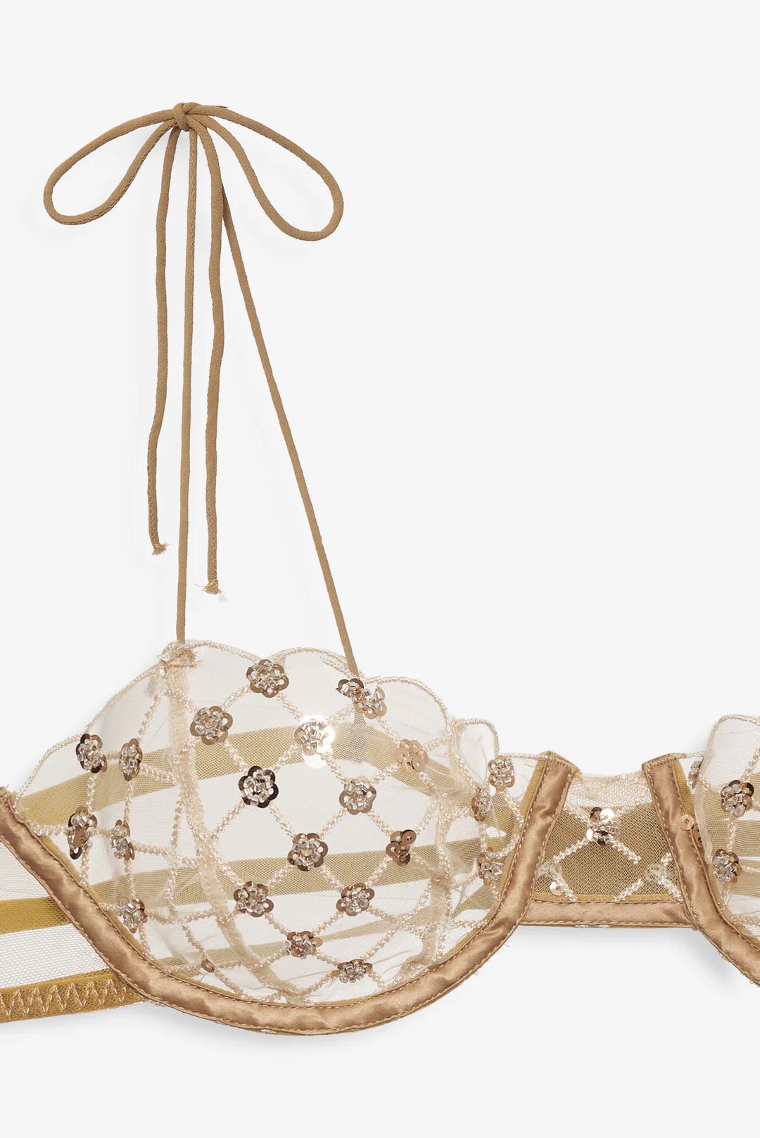 Dazzle Me Underwire Bra — Gold 6 Dazzle Me Underwire Bra — Gold