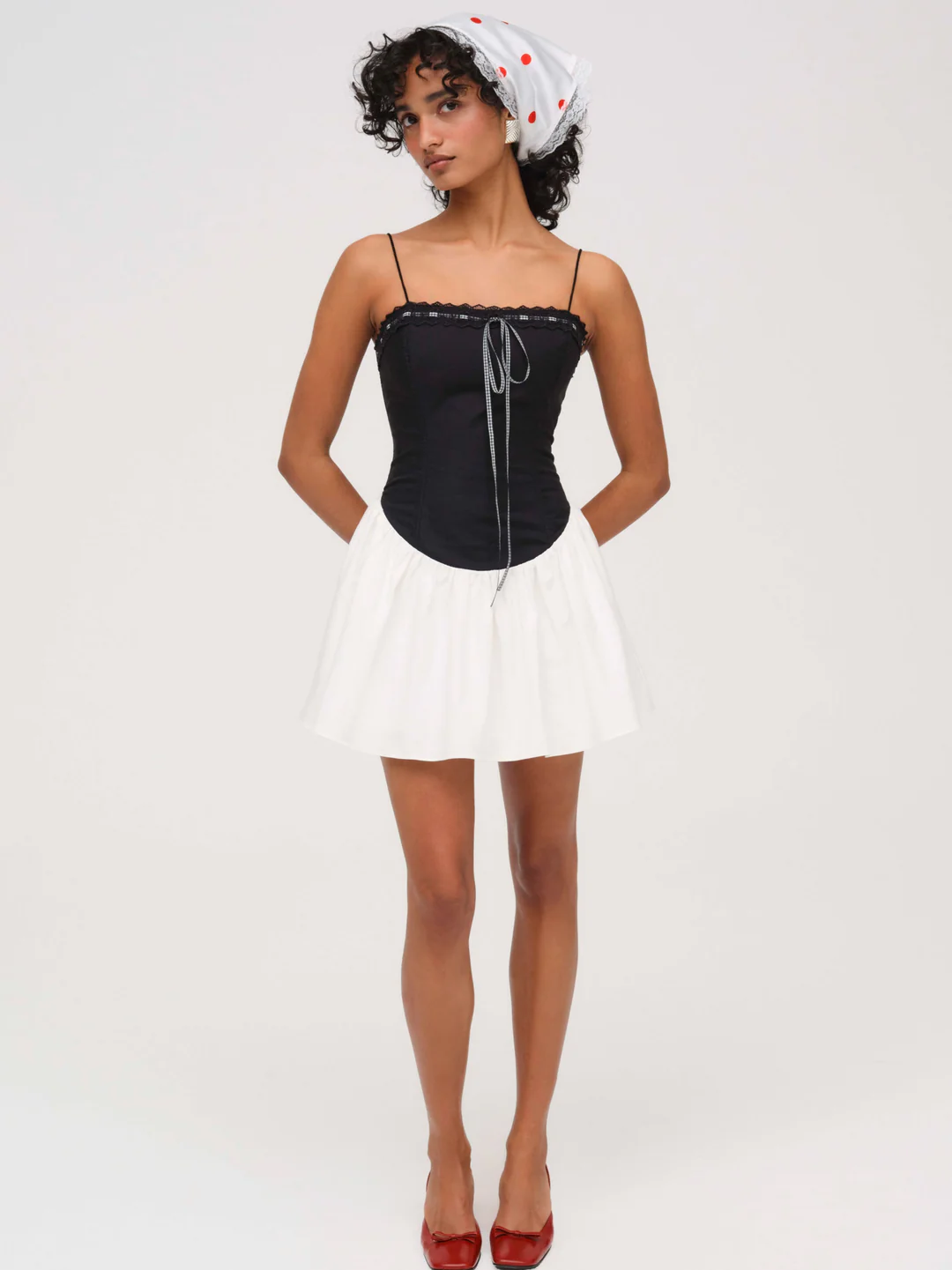 Annabella Mini Dress — Black 4 Annabella Mini Dress — Black