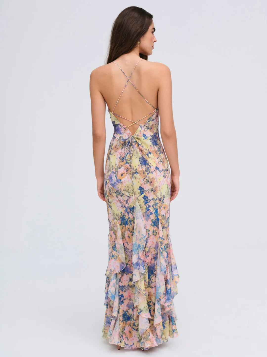 Elea Maxi Dress — Pink
