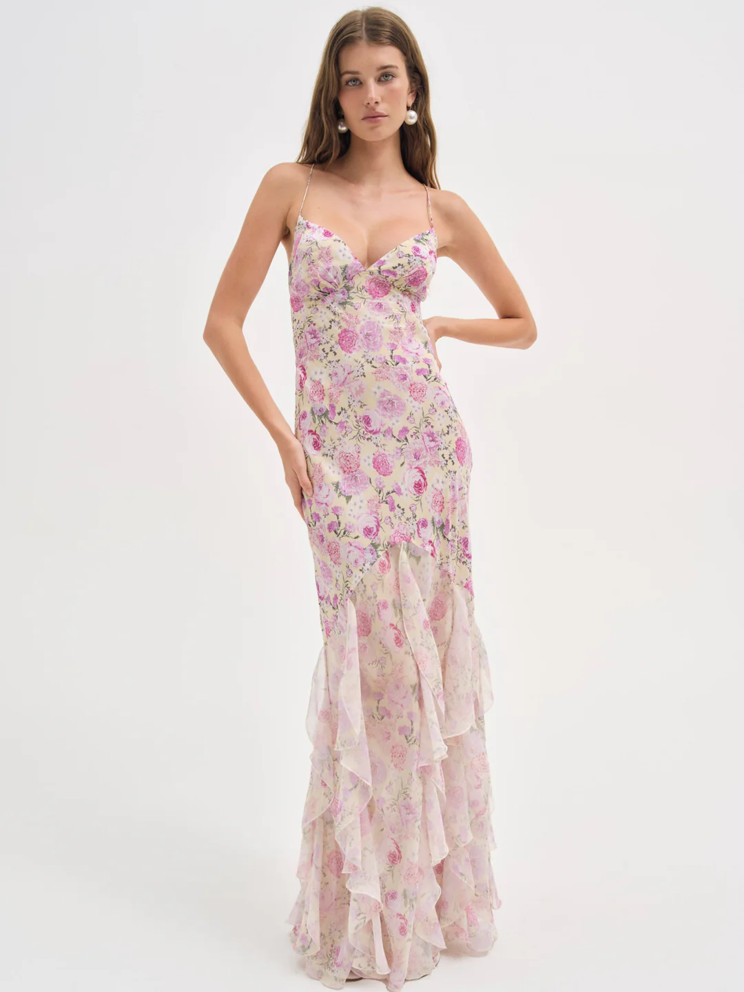 Elea Maxi Dress — Yellow