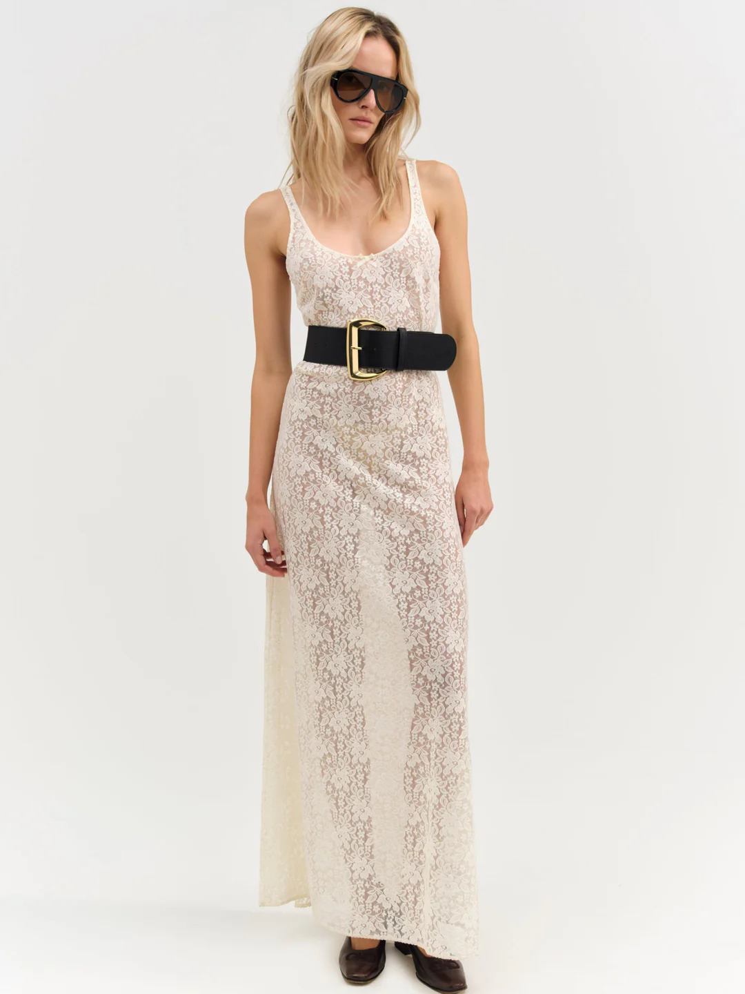 Ella Lace Maxi Dress — Cream 4 Ella Lace Maxi Dress — Cream