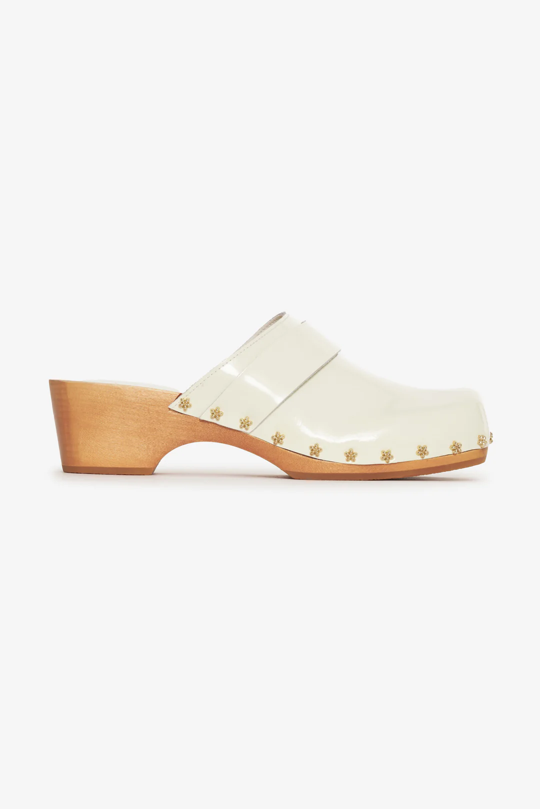 Adahlia Clog — Cream 4 Adahlia Clog — Cream