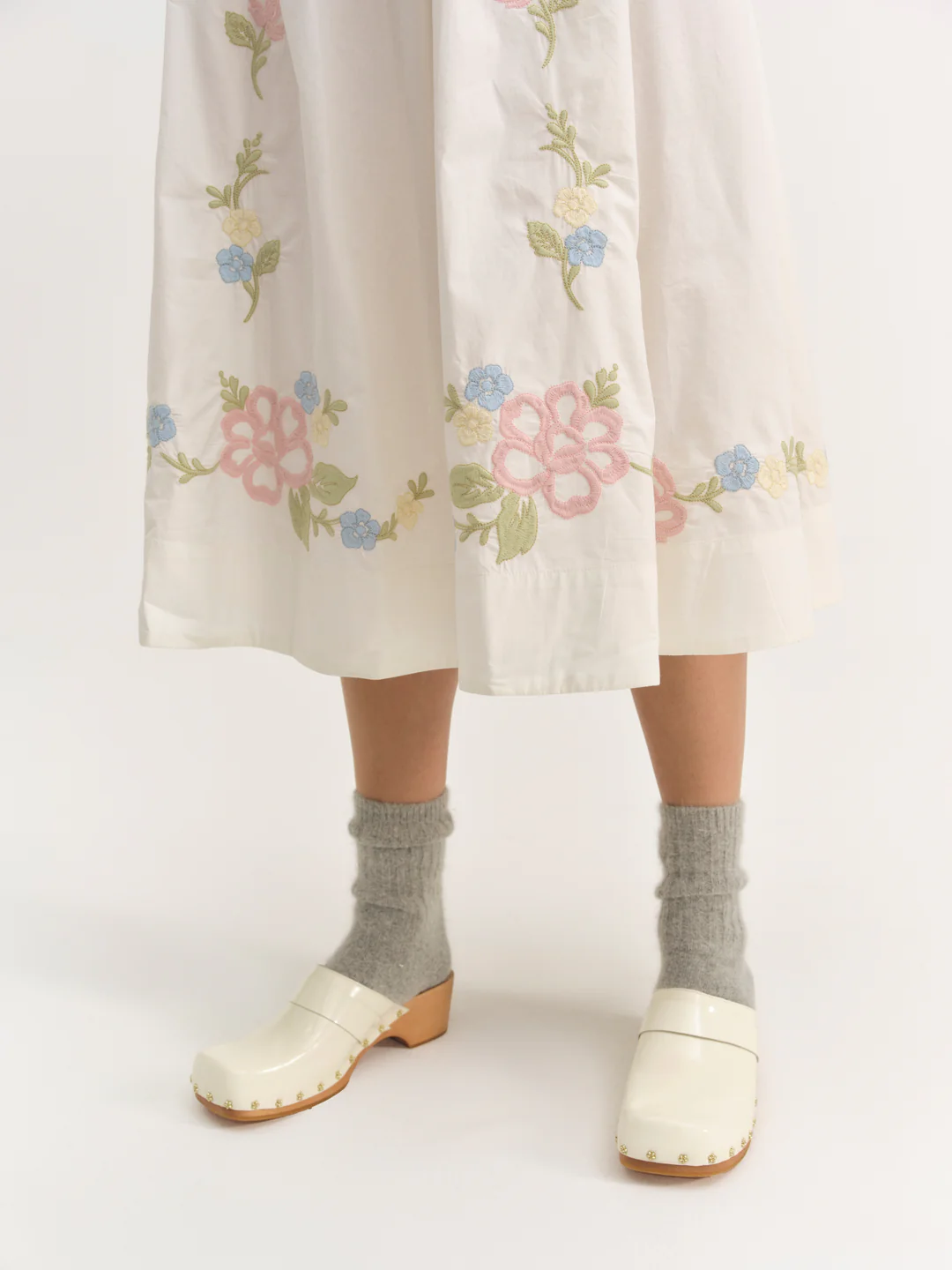 Adahlia Clog — Cream 5 Adahlia Clog — Cream
