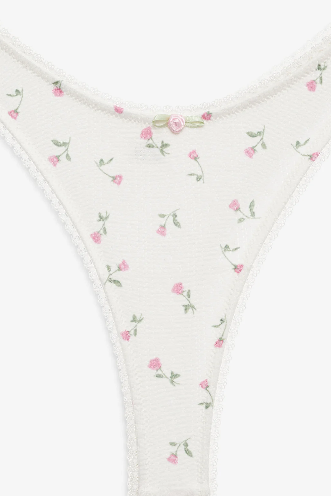Elliana Thong Panty — White 5 Elliana Thong Panty — White