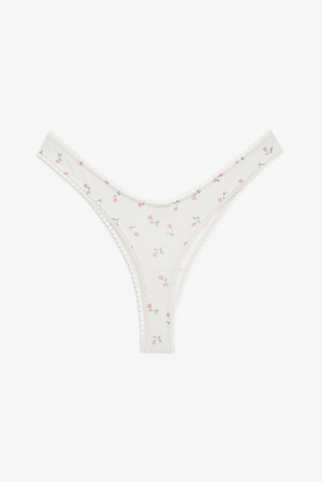 Elliana Thong Panty — White 6 Elliana Thong Panty — White