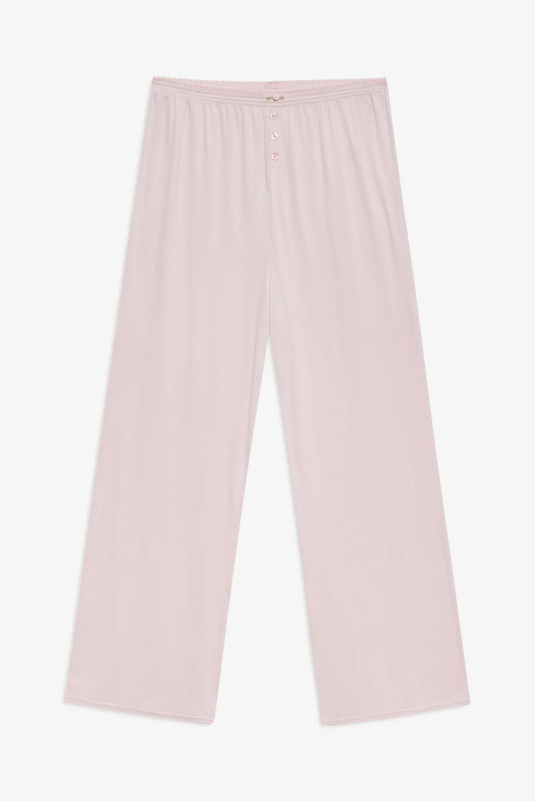 Elliana Wide Leg Pant — Dusty Pink