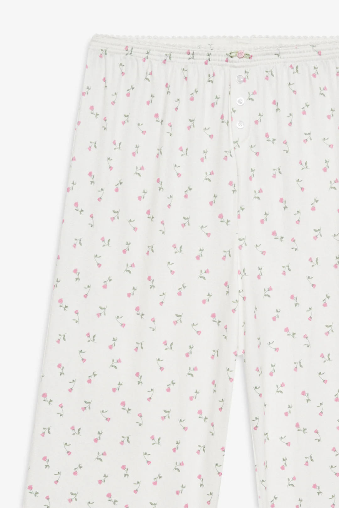 Elliana Wide Leg Pant — White 5 Elliana Wide Leg Pant — White