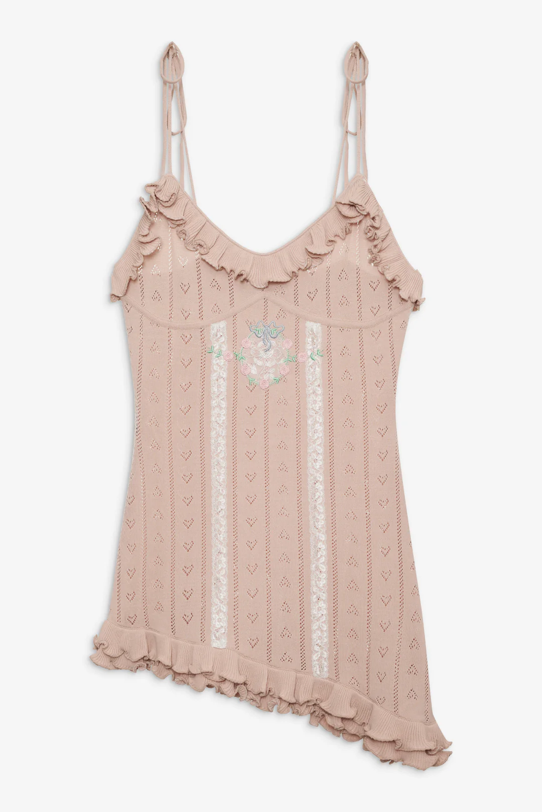 Eloise Asymmetric Knit Dress — Peach 10 Eloise Asymmetric Knit Dress — Peach