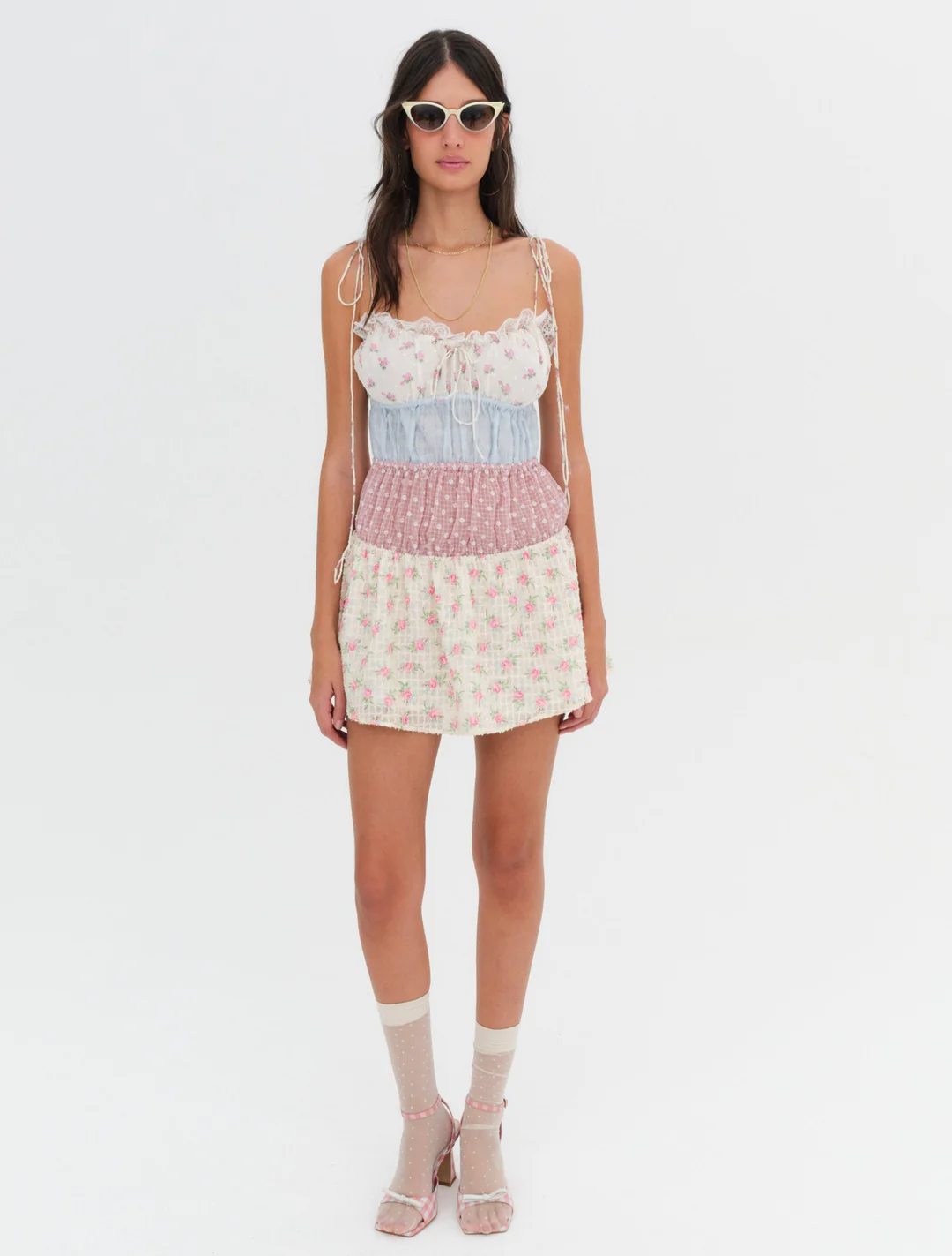 Elula Mini Dress — Pink