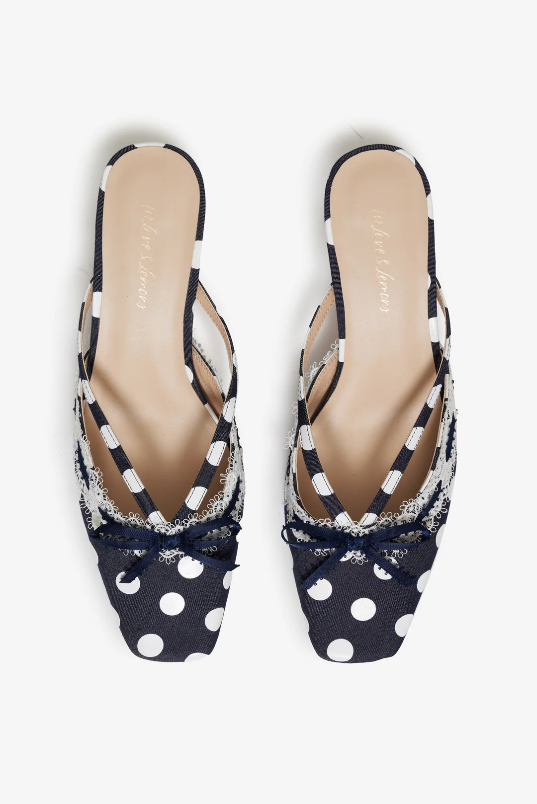 Audrey Heel Navy — Navy