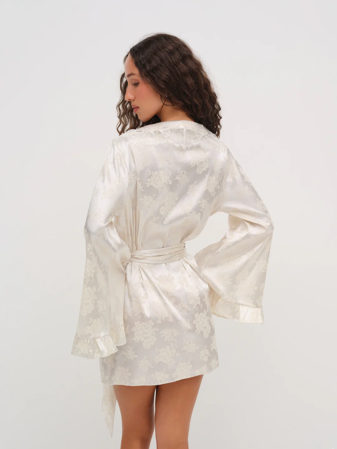 Audrey Robe — Cream 3 Audrey Robe — Cream