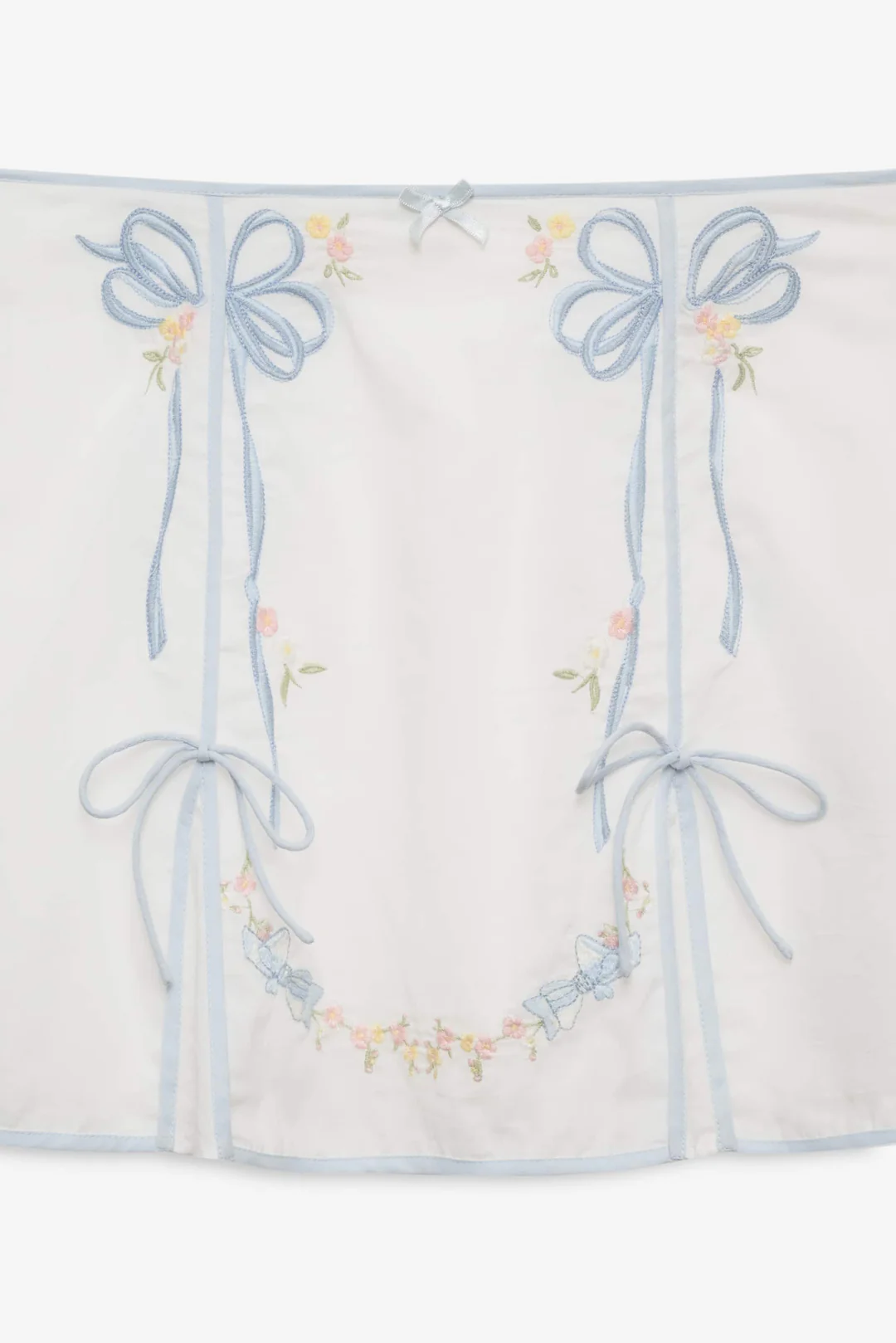 Baby Bows Skirt — White 5 Baby Bows Skirt — White