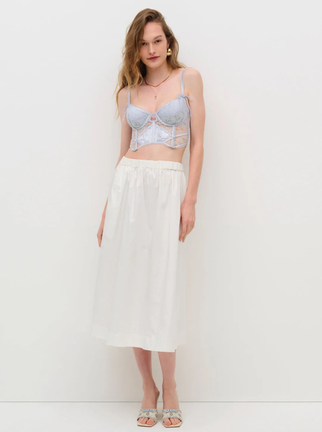 Baby's Breath Bustier — Blue