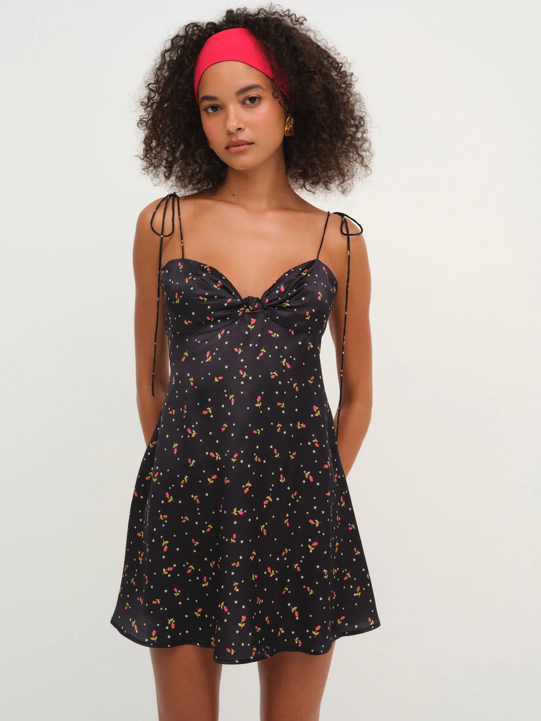 Adira Mini Dress — Black