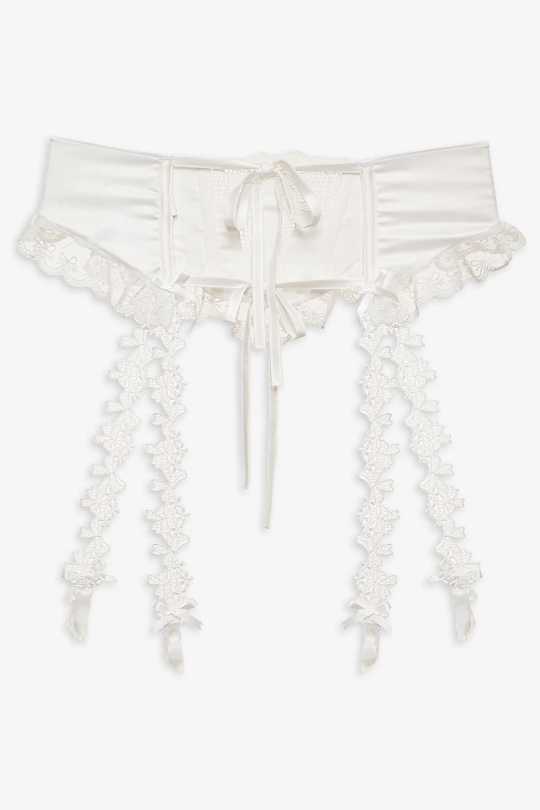 Beau Garter — White 7 Beau Garter — White