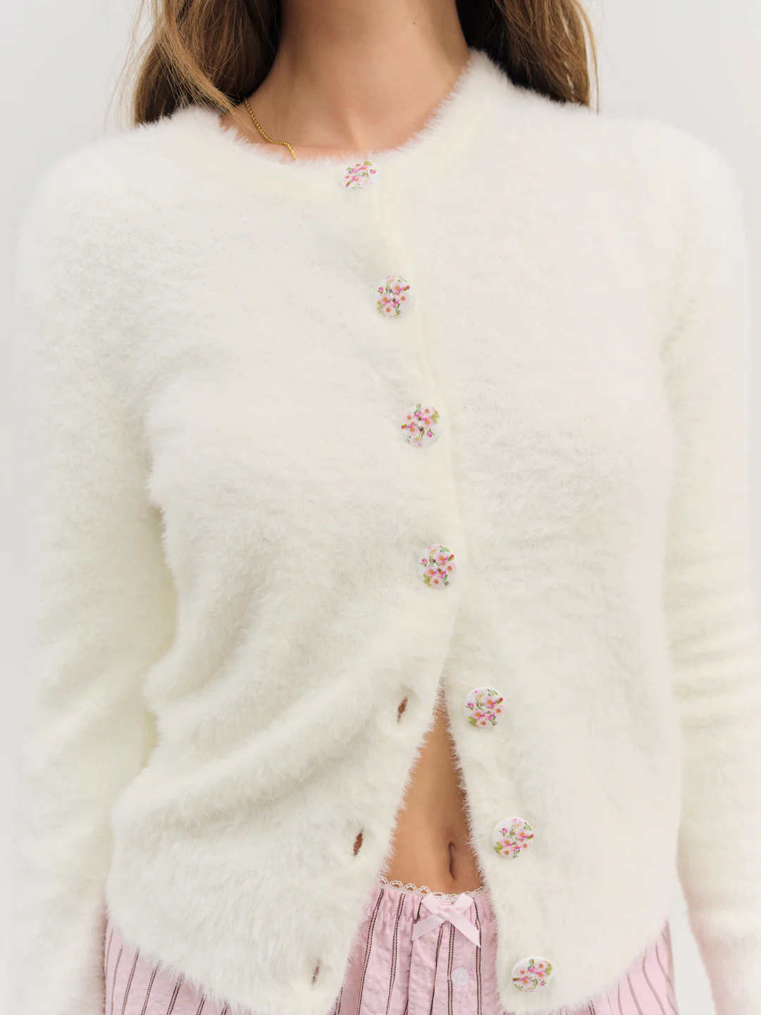 Belinda Cardigan — Cream